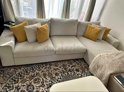 IKEA vimle L Shape Sofa Beige Excellent Condition