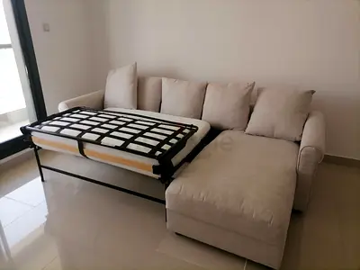 Ikea Gronlid lshape sofabed with storage space