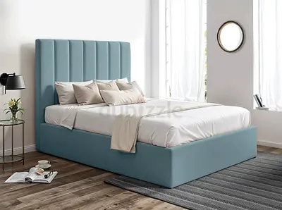 Stylish Brand New twin size bed with medical mattress Queen size bed good Quality