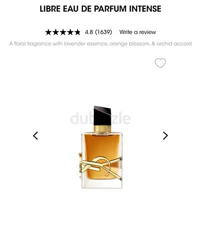 Ysl LIBRE Eau de Parfum Intense 50ml