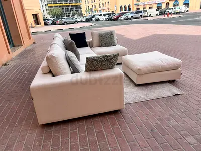 Marina Home Corner Sofa Beige Good Condition