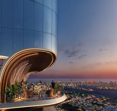 Office with Unmatched Palm & Sea Views