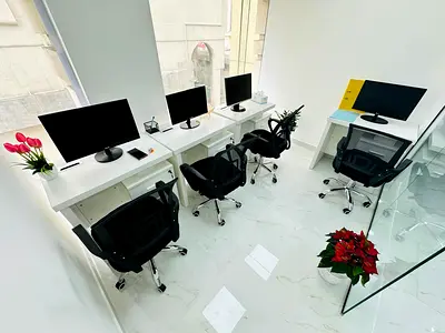 Spacious Office with Free Utilities | Bank Account Assistance