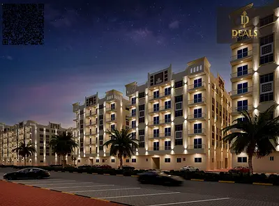 قرية أميرة من GJ | أرخص شقة 1 غرفة نوم D3 – 1,110 قدم² | 589,000 درهم | بدون عمولة | ادفع 1% شهرياً | مرافق فاخرة وخروج سهل إلى دبي عبر E611