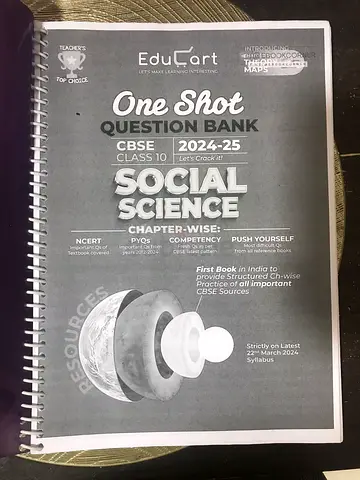 Educart CBSE Class 10 Social Science One Shot Question Bank
