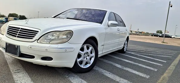 Mercedes Benz S500LWB model 2002 good condition input Japan