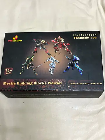 Mecha Building Blocks Warrior