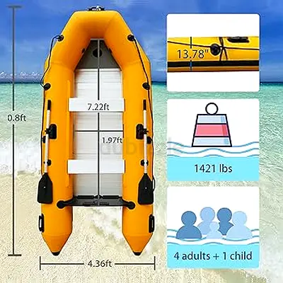 Fishing rubber kayak high quality