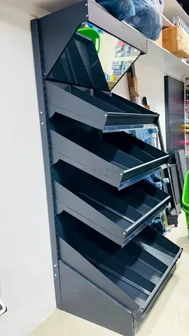 Vegetable Multi-Layer Retail Display Rack