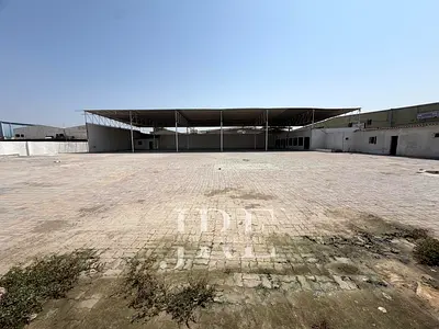 Open yard + labor accommodation for rent in Sharjah