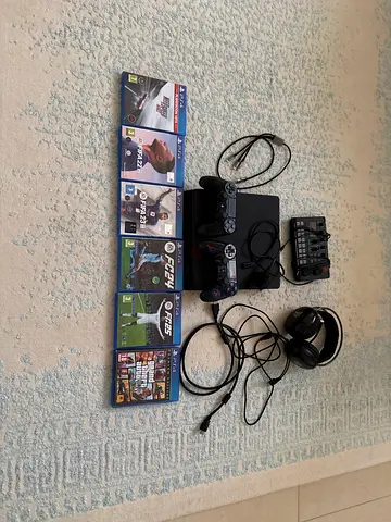 Sony PlayStation 4 Bundle with Games and Accessories