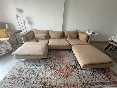 IKEA - soderhamn Comfortable Sectional Sofa in Neutral Tone