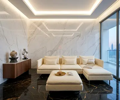 Modern Reversible Corner Sofa Elegant cream fabric with high-density foam, chaise can be positioned