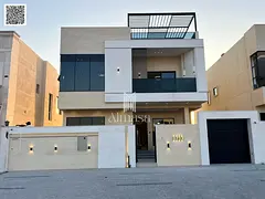 Modern villa for sale with luxury finishing in a prime location in Al Zahya, Ajman