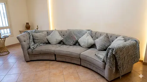 Stylish Curved Sofa for Sale