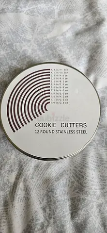 Circle Baking Metal Ring Molds for Cookies and Doughnuts