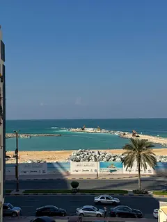 Furnished one-bedroom apartment for monthly rent on the Corniche, including all bills and internet