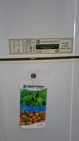 Westpoint Double Door Refrigerator (200L)