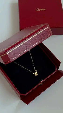 Cartier panthere necklace