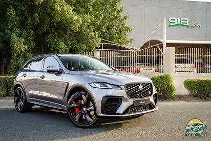 2022 Jaguar F-PACE SVR | GCC | Warranty 2027 | 542HP V8 | Full Option