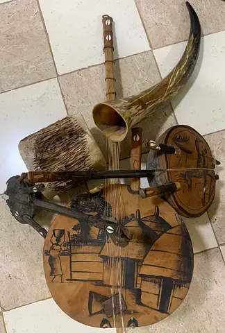 Traditional Musical Instrument Set from Kenya
