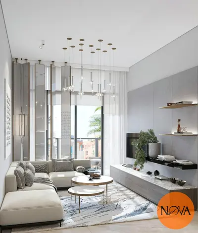 Brand-new one-bedroom apartment in Stonehenge, one of the most stylish and contemporary residential developments in Jumeirah Village Circle.