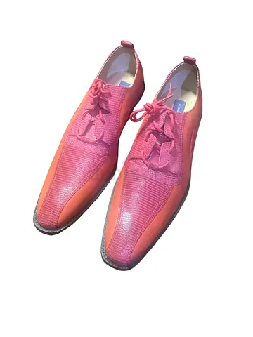 Giorgio Brutini Gloster Oxford - Vibrant Salmon