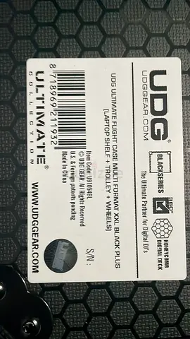 100% BRAND NEW - NEVER OPENED - STILL SEALED IN BOX. UDG Ultimate Flight Case Multi Form