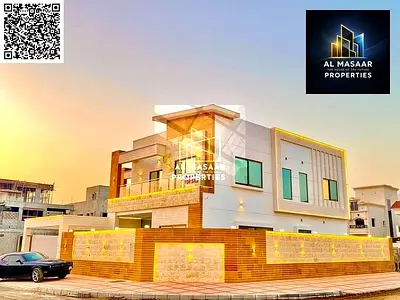 للبيع فيلا 7غرف نوم طابقين وروف تملك حر لجميع الجنسيات شامل رسوم التسجيل