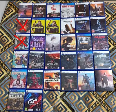 Collection of PS4 Video Games