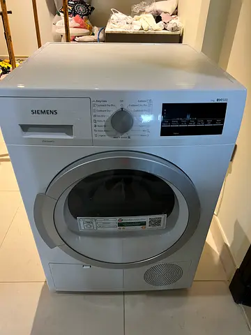 Siemens IQ500 Front Loading Condenser Dryer 9kg WT46G401GC White