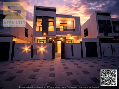 🏡 للإيجار | فيلا 5 غرف ماستر في الباهية – عجمان | مساحات واسعة وتشطيب راقي