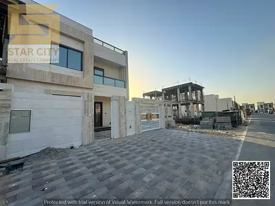 🏡 للإيجار | فيلا 5 غرف ماستر في الباهية – عجمان | تصميم عملي ومساحات واسعة