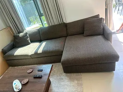 Selling CrateBarrel Lounge Deep feather filled L Shape Sofa