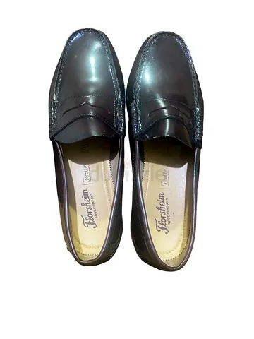 Florsheim Berkley Penny Loafers with Ortholite Insoles - Burgundy