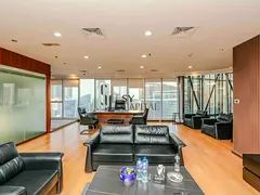Furnished Half-Floor Office | Burj Khalifa View