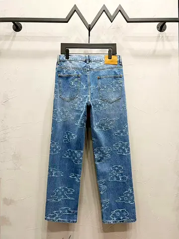 LV Stylish Printed Denim Jeans Master copy 
Size; M ,L,XL,XXL
