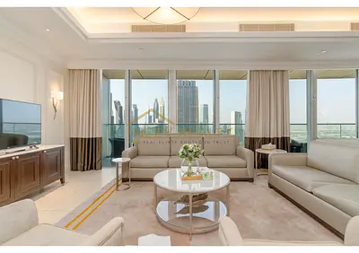 Burj Khalifa View | Luxury Furnished | High Floor