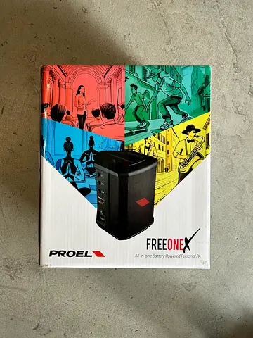 Proel FREE ONE X - Portable Battery Powered Speaker - Brand New / Sealed