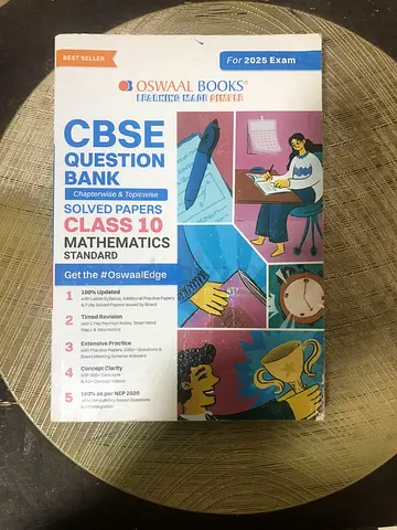 Oswaal CBSE Question Bank for Class 10 Mathematics (Standard)