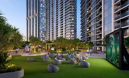 Semi Furnished 1BR Apartment | Skyline &amp; Park Views | Sobha Solis Tower A