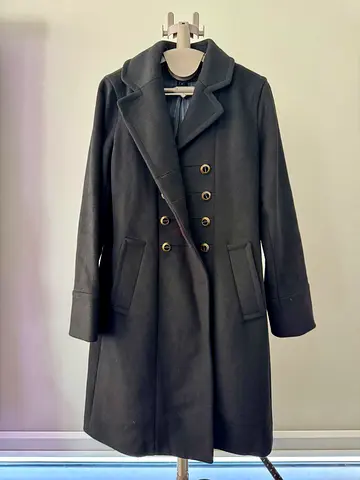 Marc by Marc Jacobs Military Style Black Coat- size M
