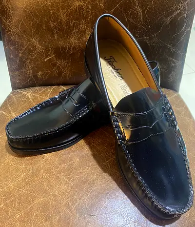Florsheim Berkley Penny Loafers with Ortholite insoles - Black