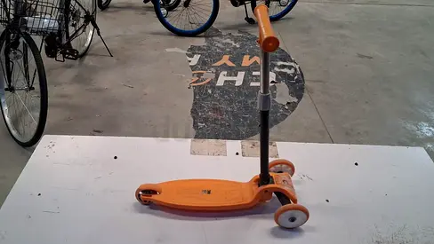 Kids Orange Kick Scooter