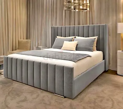 Luxurious Brand New King Size Bed, Fully customizable, Hydraulic storage can be installed