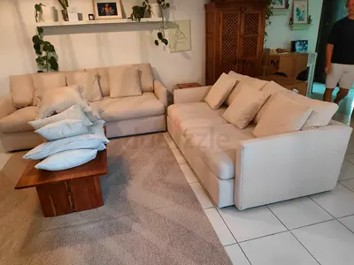 Premium Quality crate and barrel 3+3 seater sofa for sale