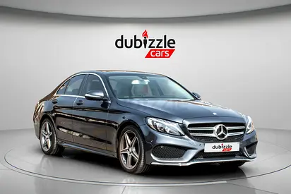 AED 3763/month | 2015 Mercedes-Benz C-Class C200 | GCC Specs | Ref#438953