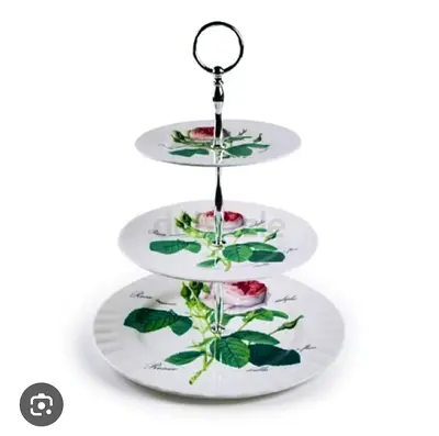 Three-tier Roy Kirkham cake stand