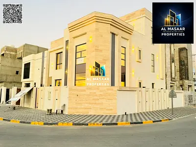 فيلا كورنر طابقين وروف 7غرف نوم ماستر مساحه 4600قدم بسعر ممتاز تملك حر لجميع الجنسيات