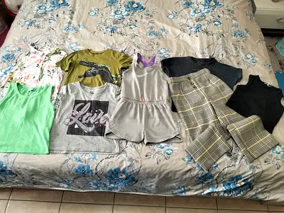 All for 10 AED kids clothes for 6-8 years old Al barsha 1